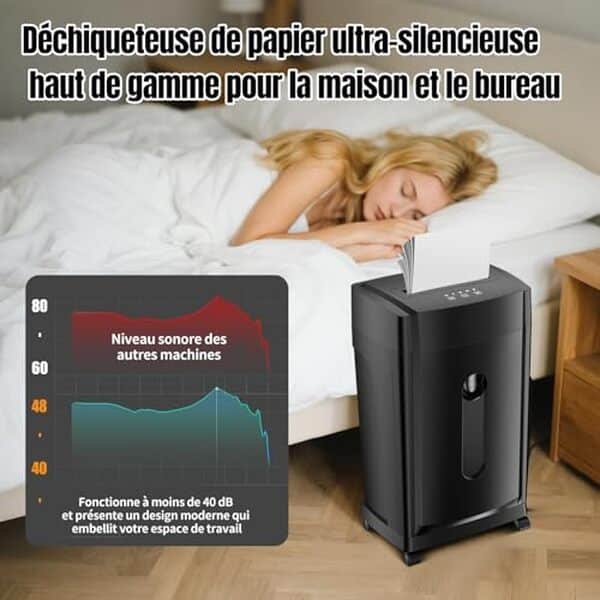 Découvrez le test du destructeur de documents KRT, alliant efficacité et fonctionnement silencieux pour un usage professionnel optimal.