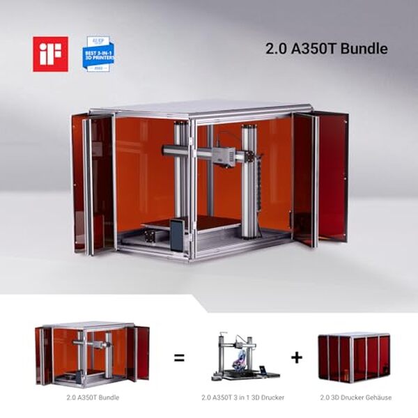 Explorez les capacités de la Snapmaker 2.0 A350t : une imprimante 3D multifonctionnelle en métal qui redéfinit vos projets créatifs avec sa robustesse et sa précision.