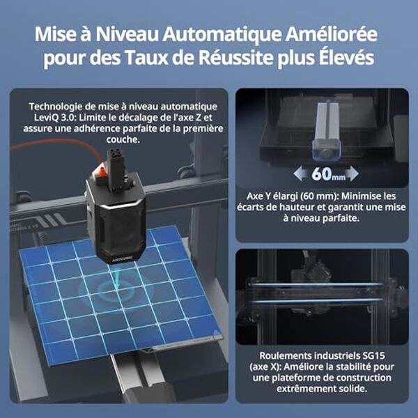 Découvrez le test complet de l'imprimante 3D Anycubic Kobra 3 V2 : vitesse, polyvalence et performance inégalée pour vos projets créatifs
