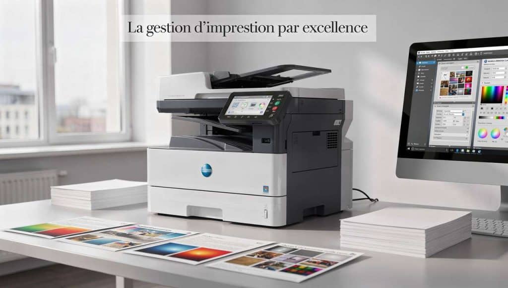 Nouvelle gamme A3 couleur de konica minolta : 5 étoiles pour la gestion d'impression