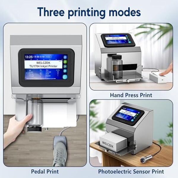 Découvrez l'imprimante portable Welczek TIJ1704 : performance, rapidité et praticité à portée de main pour tous vos besoins d'impression mobile