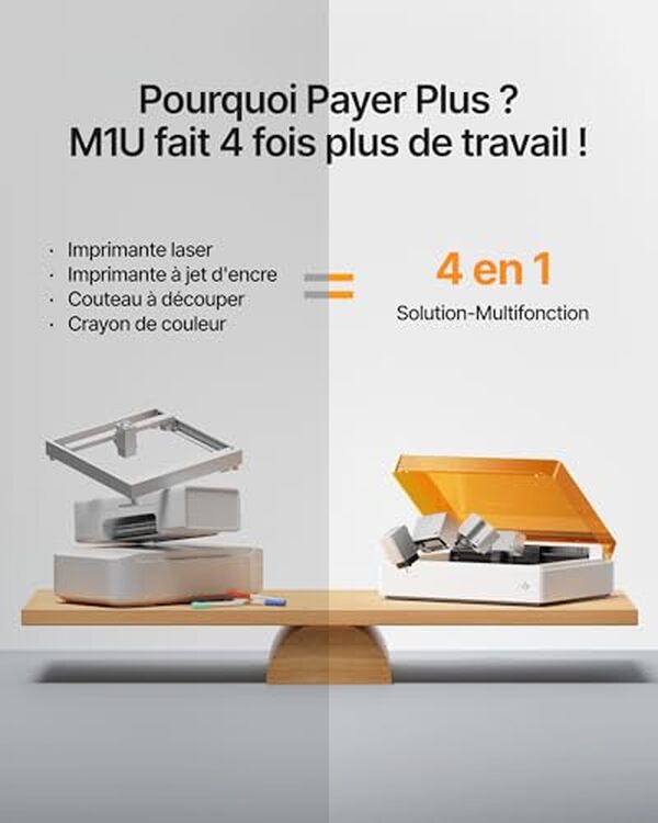 Découvrez notre test complet de la xTool M1 Ultra 20W : une machine DIY polyvalente qui révolutionne vos projets créatifs grâce à sa puissance et sa précision. Idéale pour les amateurs et les professionnels en quête de performance et de polyvalence.