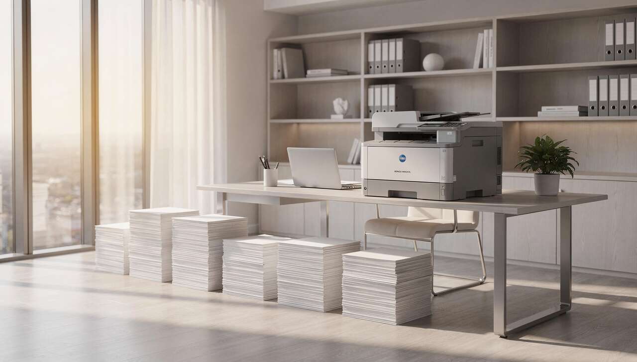Comment se débarrasser des originaux papier avec Konica Minolta ?