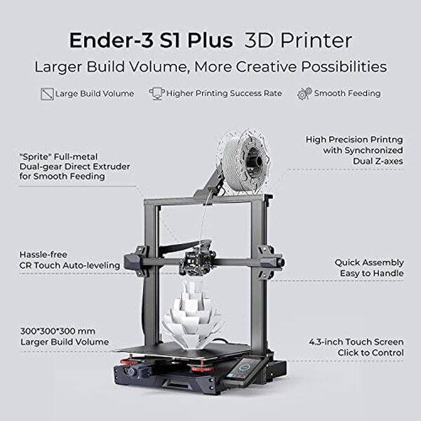 Découvrez notre test détaillé de la Creality Ender-3 S1 Plus : performances, caractéristiques et avis d'experts sur cette imprimante 3D haut de gamme. 