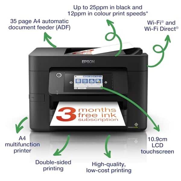Découvrez notre test détaillé de l'imprimante Epson WorkForce Pro WF-4820DWF : performances, connectivité wifi et fonctionnalités pour les professionnels. 