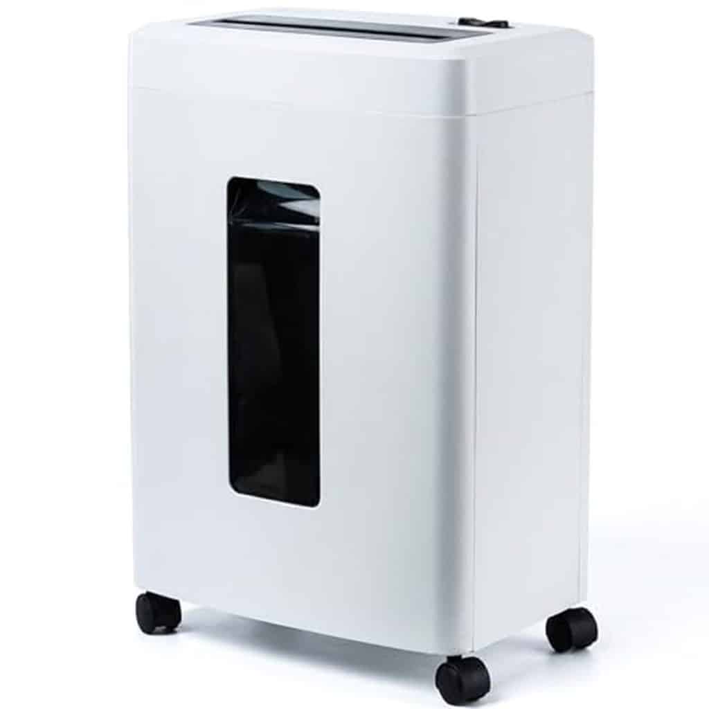 Test : destructeur de documents Fonirvanic P-5, performance 10 feuilles