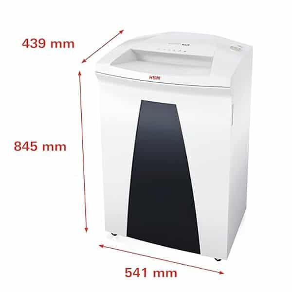 Découvrez notre test détaillé du destructeur HSM-1841111 securio B34, un appareil haute sécurité P-2 pour la destruction professionnelle de documents confidentiels.