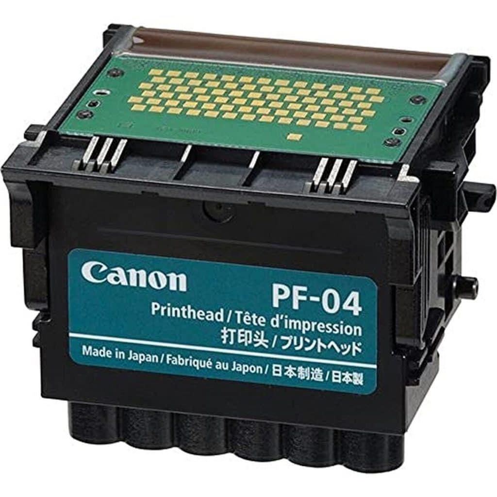 Test de la tête d'impression Canon PF-04