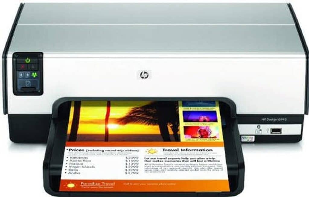 Test de l'imprimante couleur HP DeskJet 6940