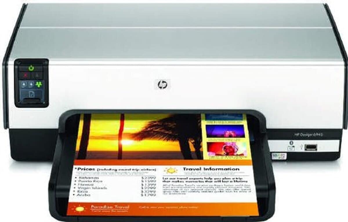 Test de l'imprimante couleur HP DeskJet 6940