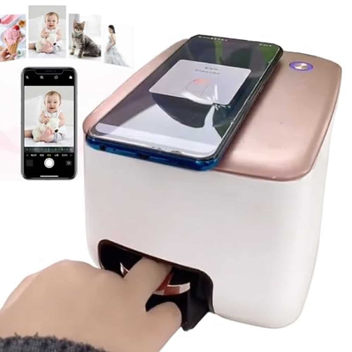 Test de l'imprimante numérique 3D portable pour ongles