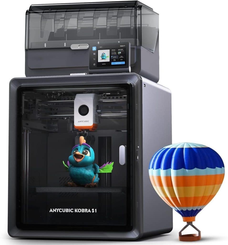 Test Anycubic Kobra S1 combo : imprimante 3D ultra rapide et précise