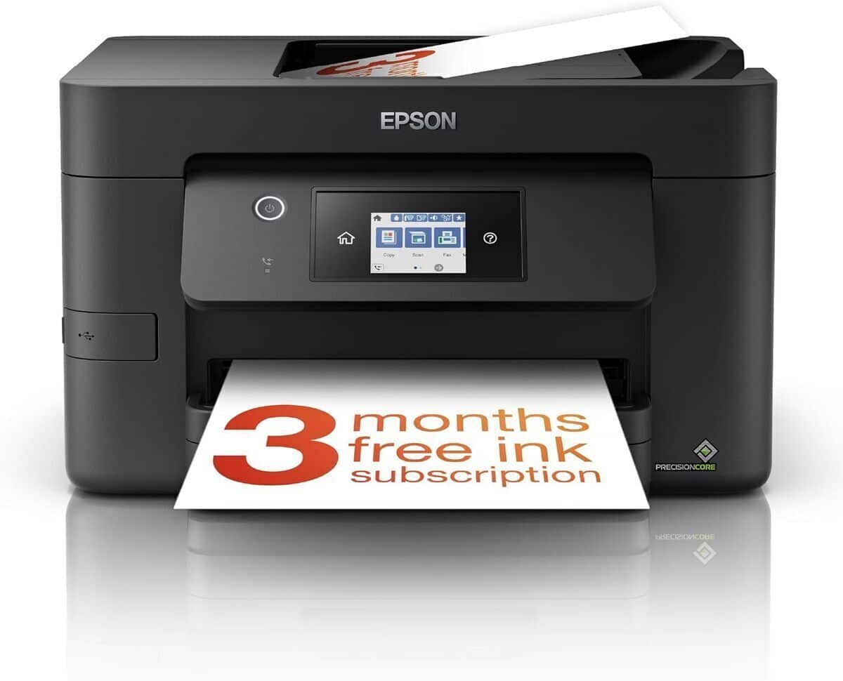 Test de l'imprimante Epson Workforce Pro WF-3820DWF