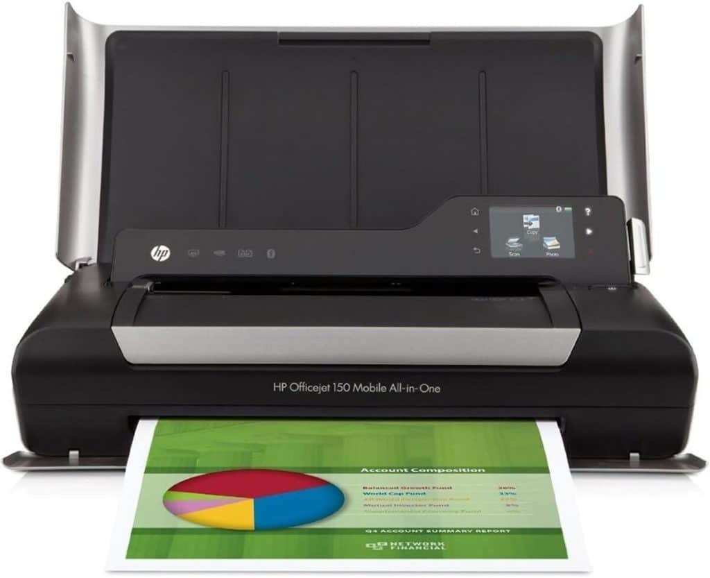 Test De L'imprimante Multifonction HP Officejet 150 Mobile L511A