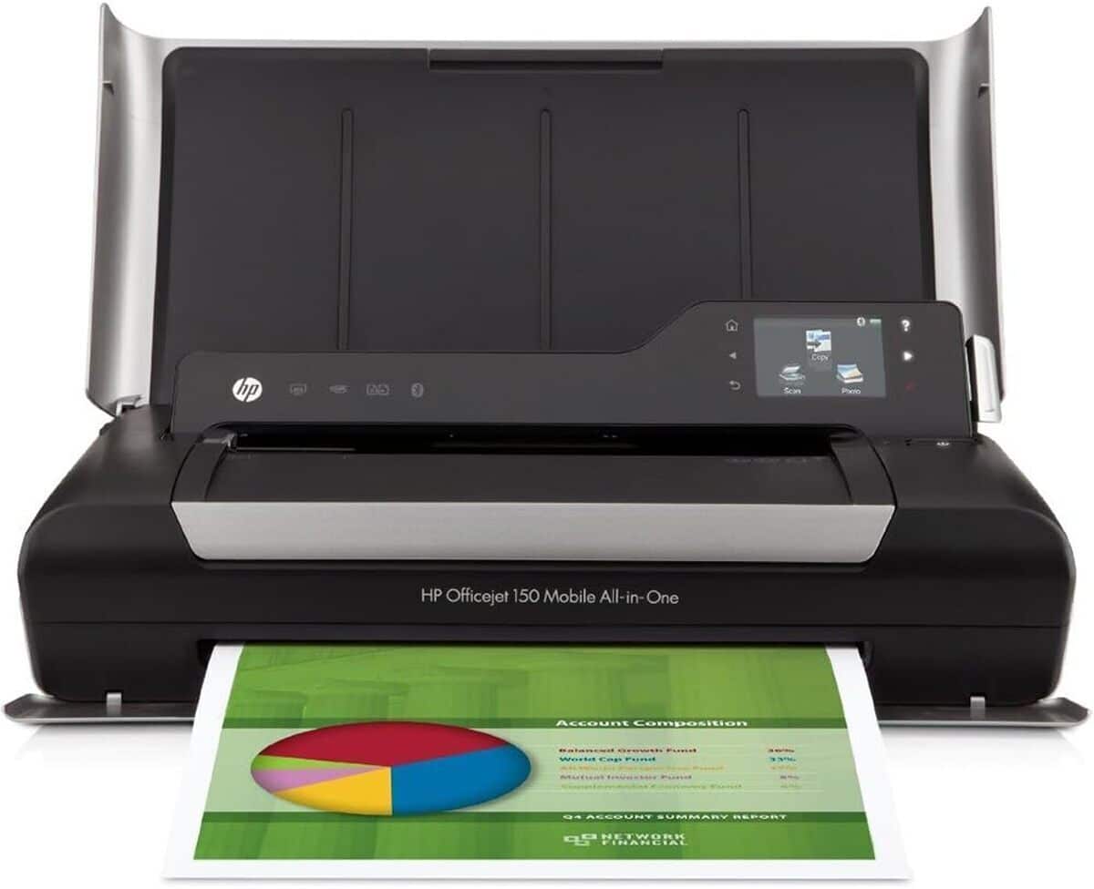 Test De L'imprimante Multifonction HP Officejet 150 Mobile L511A