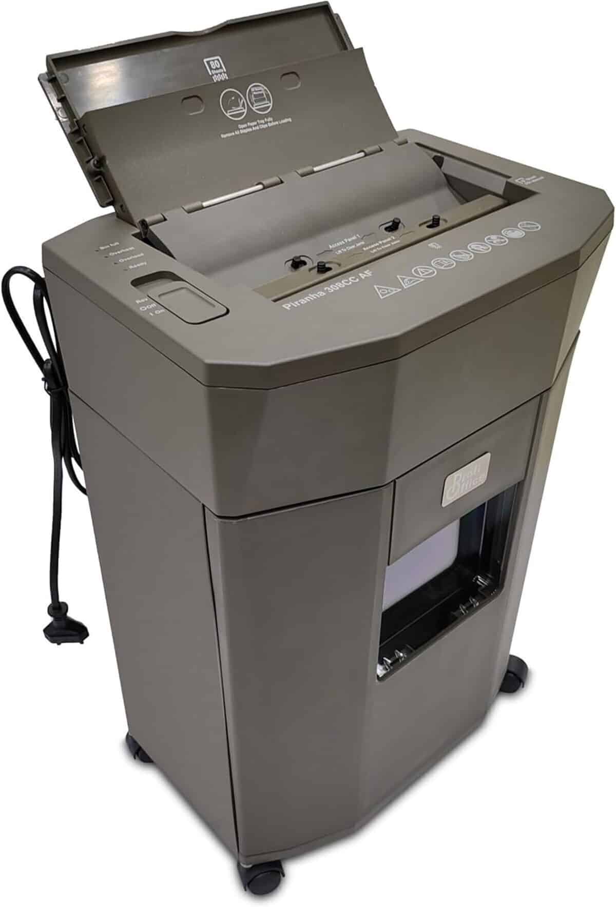 Test du destructeur ProfiOffice 80 feuilles : performance et mobilité