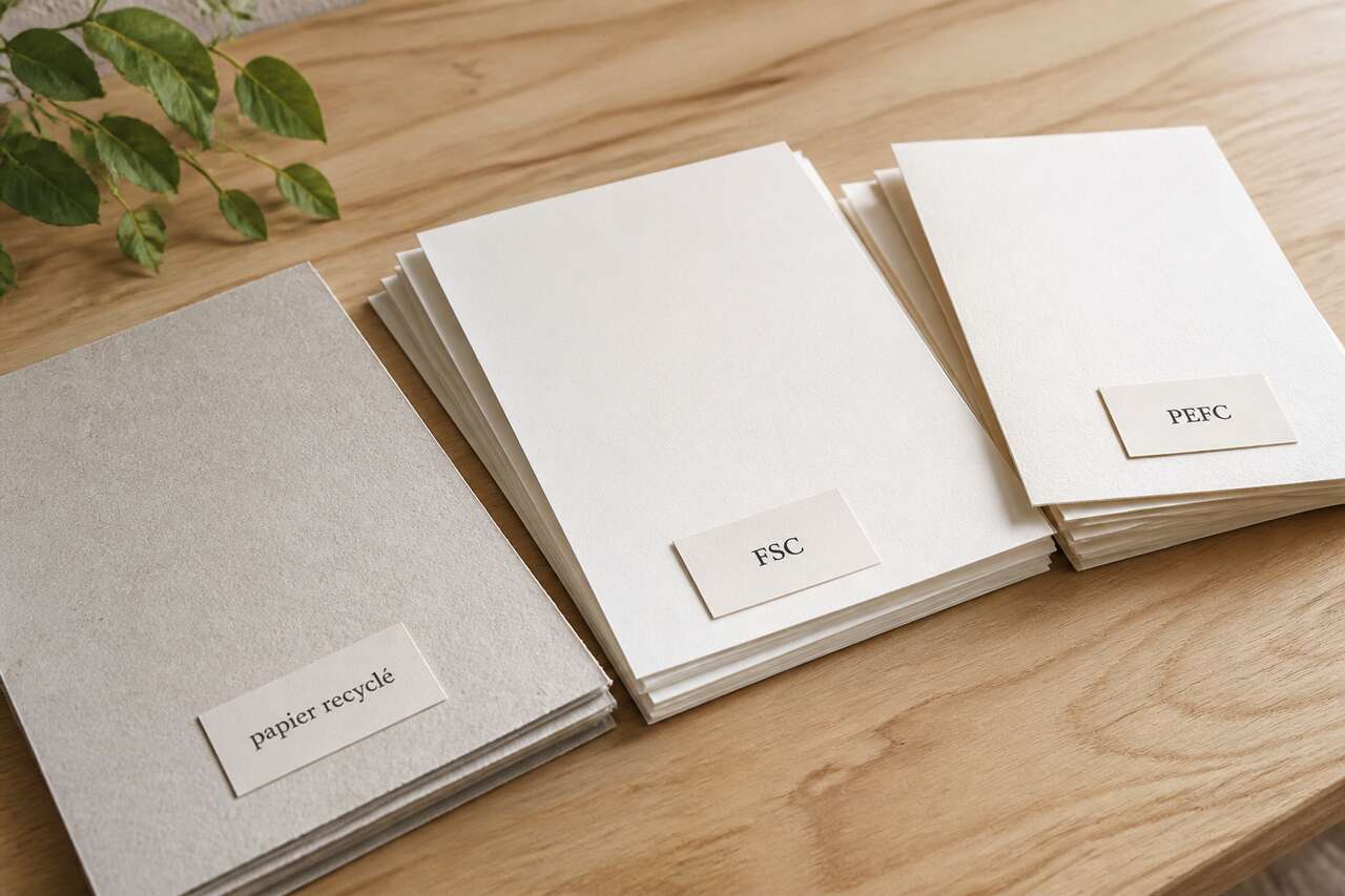 Quel papier pour quel usage: arbitrer entre recyclé, certifié et réduction Quel papier pour quel usage: arbitrer entre recyclé, certifié et réduction