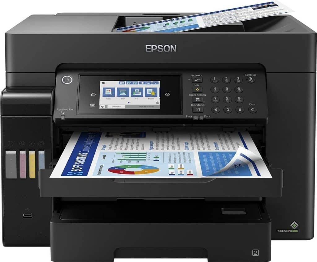 Test de l'imprimante Epson EcoTank L15160 : performance A3+ wifi au rendez-vous