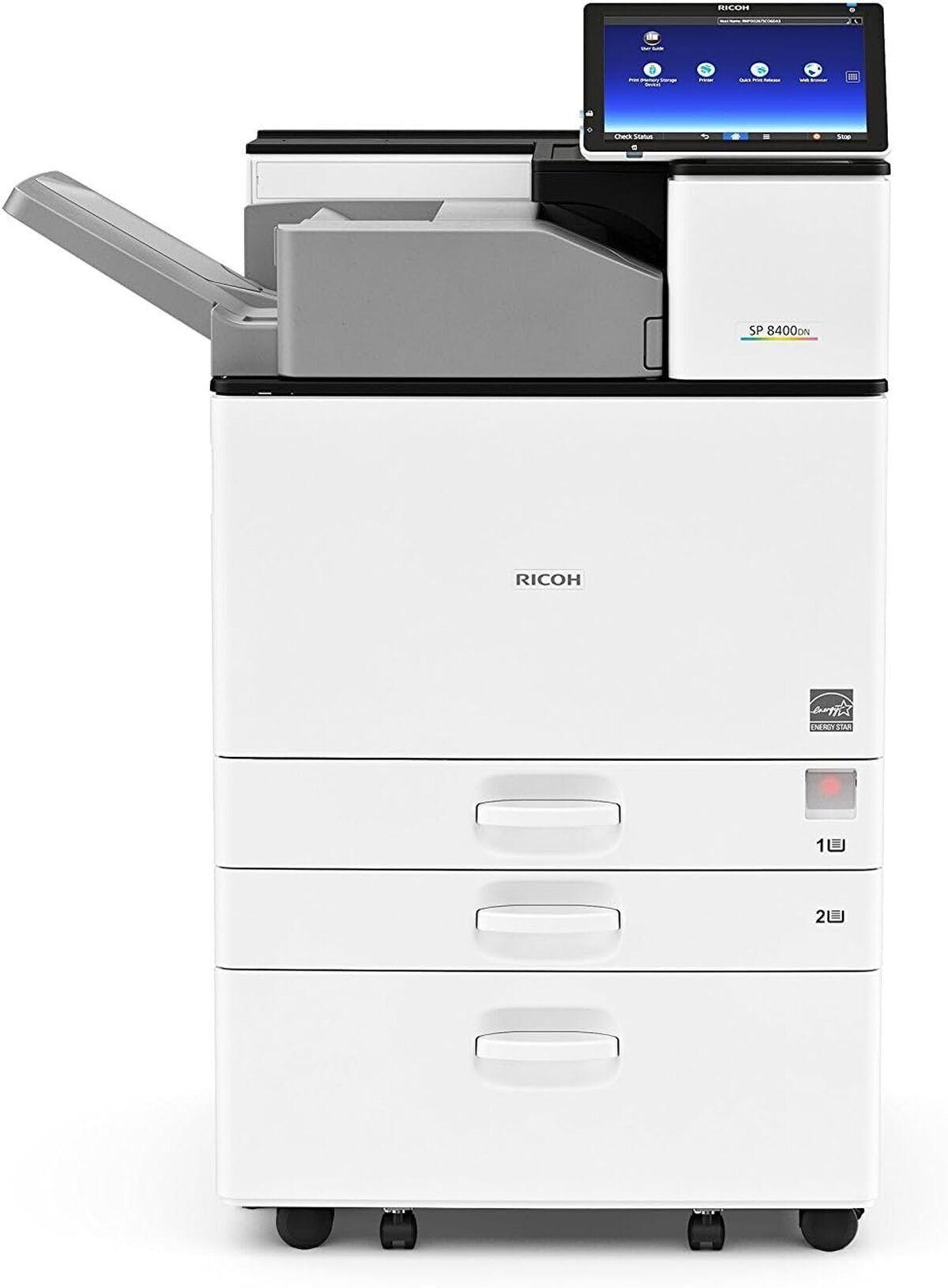 Test de l'imprimante laser Ricoh SP 8400DN : performance et duplex monochrome