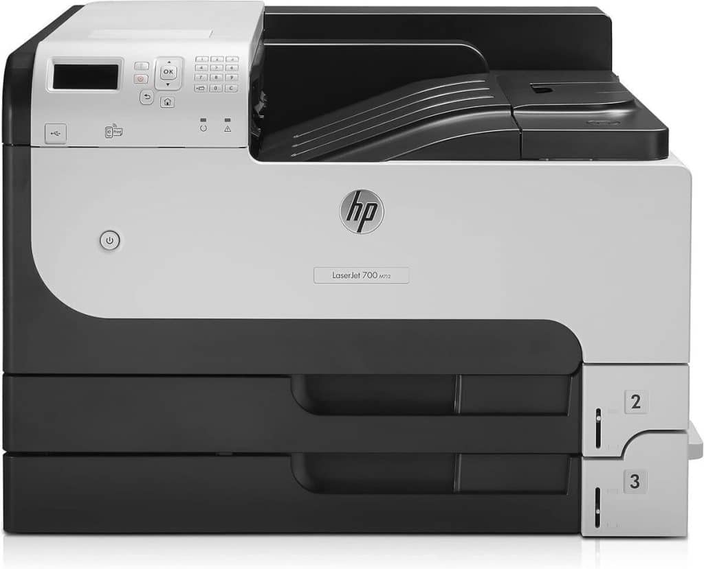 Test : imprimante hp laserjet enterprise 700 m712dn a3